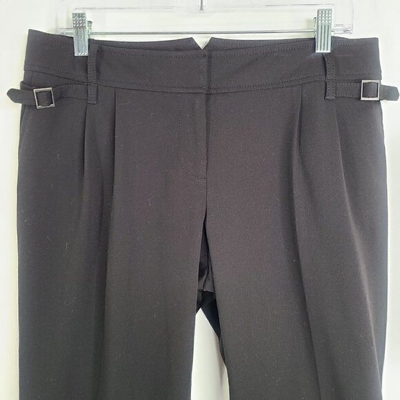 Loft Marisa Nautical Side Belt Paperbag High Waist Dress Pants - Picture 3 of 8